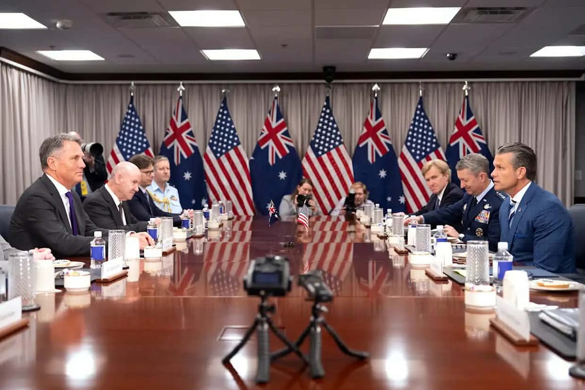 Australia and the U.S. boost defense ties.