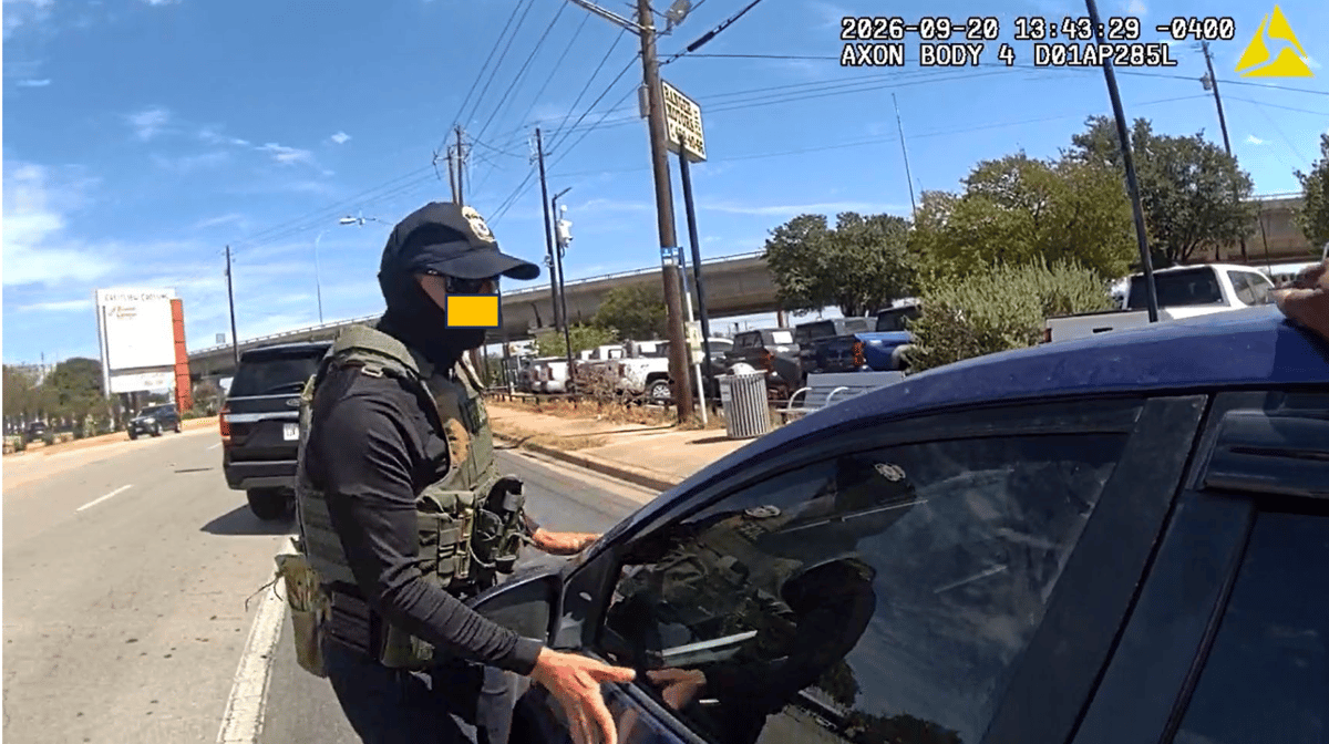 Garces abruptly closed the window and drove off, and his driver's side-view mirror struck L.G. in the torso as L.G. tried to avoid contact with the car, according to the charging document.