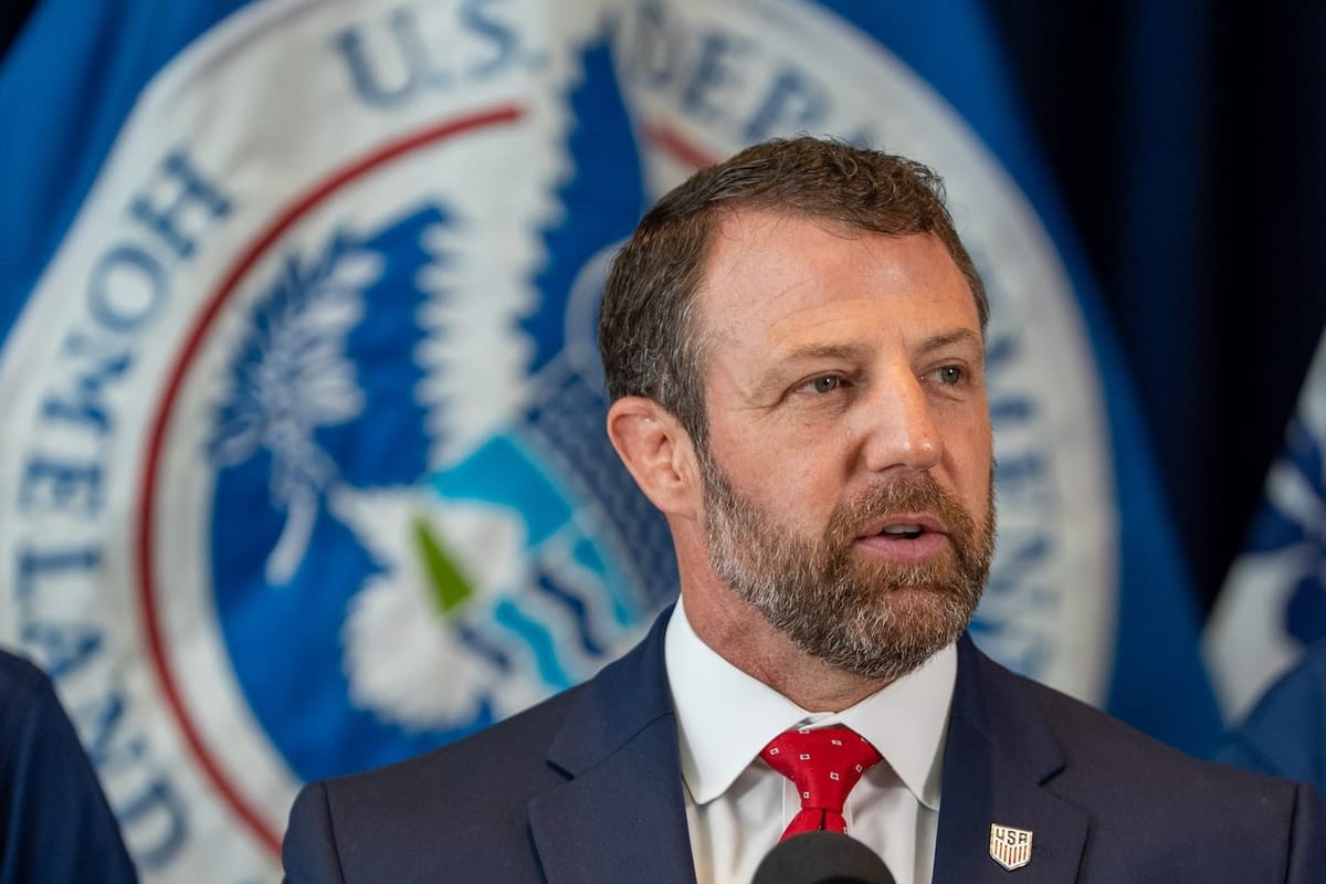 U.S. Department of Homeland Security Secretary Markwayne Mullin