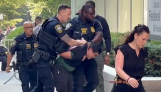 Anti-ICE Activist Sets Fire at NYC Immigration Court; Manifesto Found in Bag