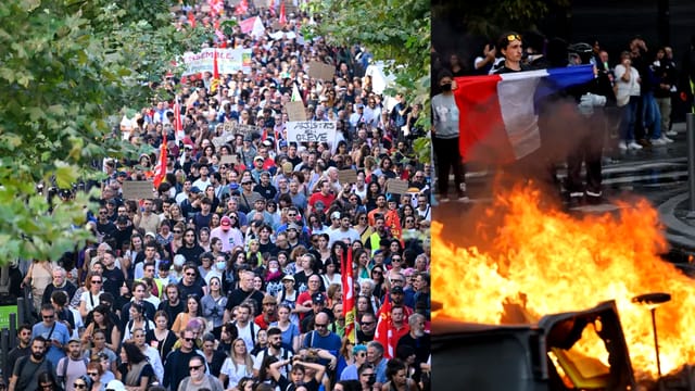 France's Worst School Unrest in Decades Leaves Hundreds Injured, Thousands Arrested