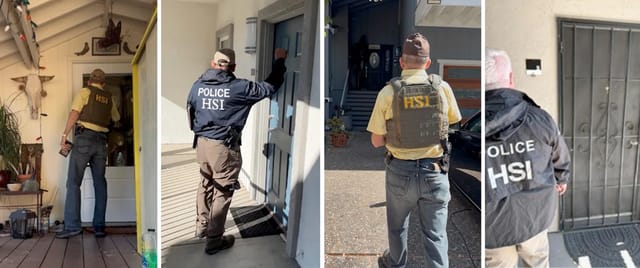 Armed federal agents go door to door to find noncitizen voters ahead of midterms
