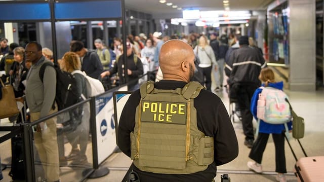 ICE agents at airports win praise as Democrats block DHS funding