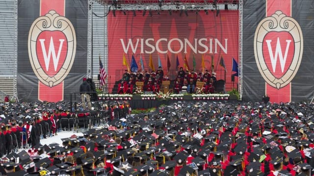 Wisconsin system president calls firing a surprise, won't sue