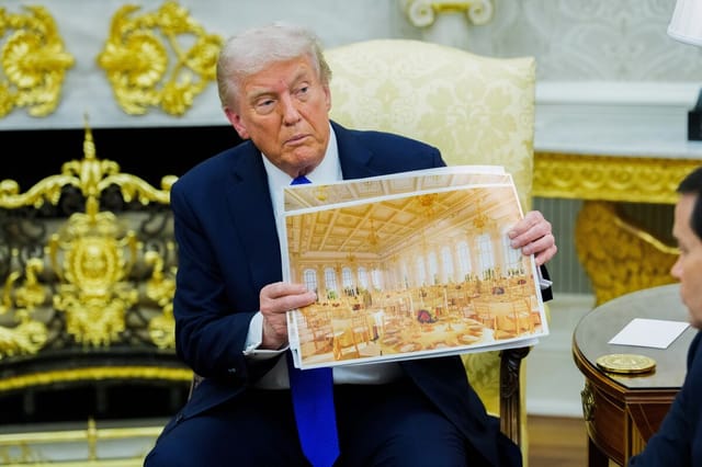 DOJ Officials Use Trump Gala Shooting to Push White House Ballroom Plan