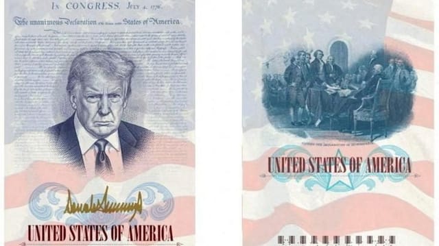 Trump's Portrait to Appear on Limited-Edition US Passports for July Anniversary