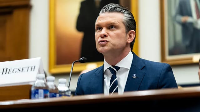 Hegseth Says 60-Day War Powers Clock Stopped With Iran Ceasefire