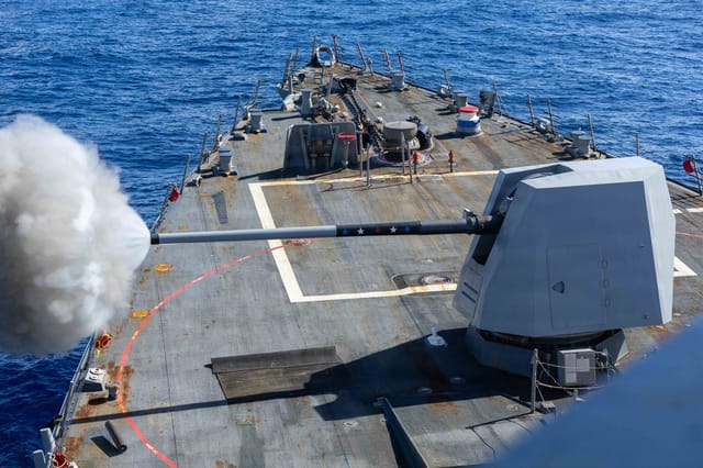 US Navy Strikes Iranian Sites After Unprovoked Attack on Three Destroyers