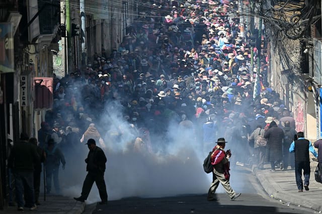 Bolivia Erupts in Violence — Food Crisis Fuels Calls for President's Ouster