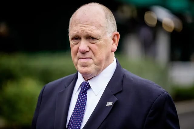 The FBI tried bribing Trump Border Czar Tom Homan.