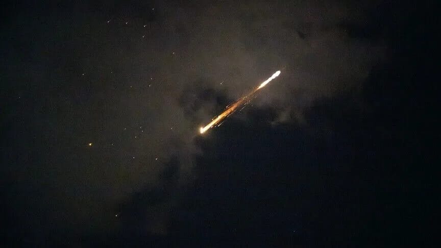 Kuwait air defense intercepts hostile fire, July 18th, 2026.