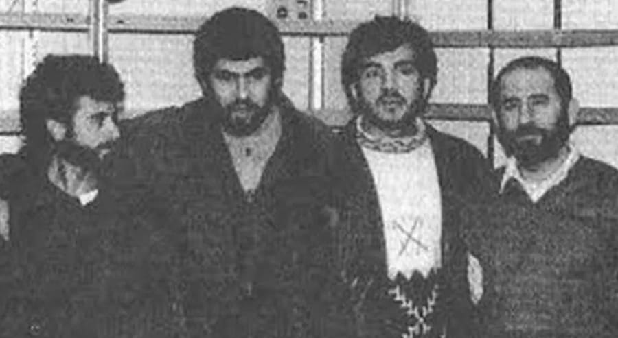 Kazem Darabi (right) was the ringleader of a 1992 terrorist attack in Berlin that killed four Iranian Kurdish opposition leaders
