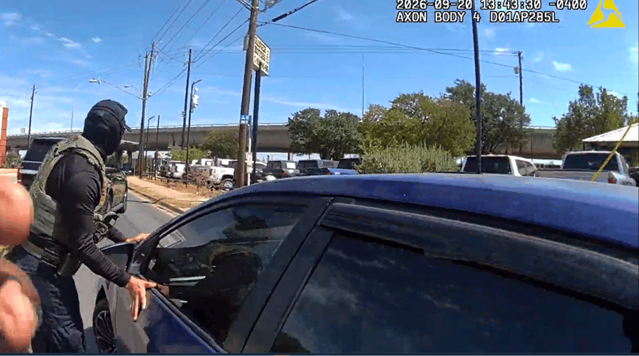 Garces abruptly closed the window and drove off, and his driver's side-view mirror struck L.G. in the torso as L.G. tried to avoid contact with the car, according to the charging document.